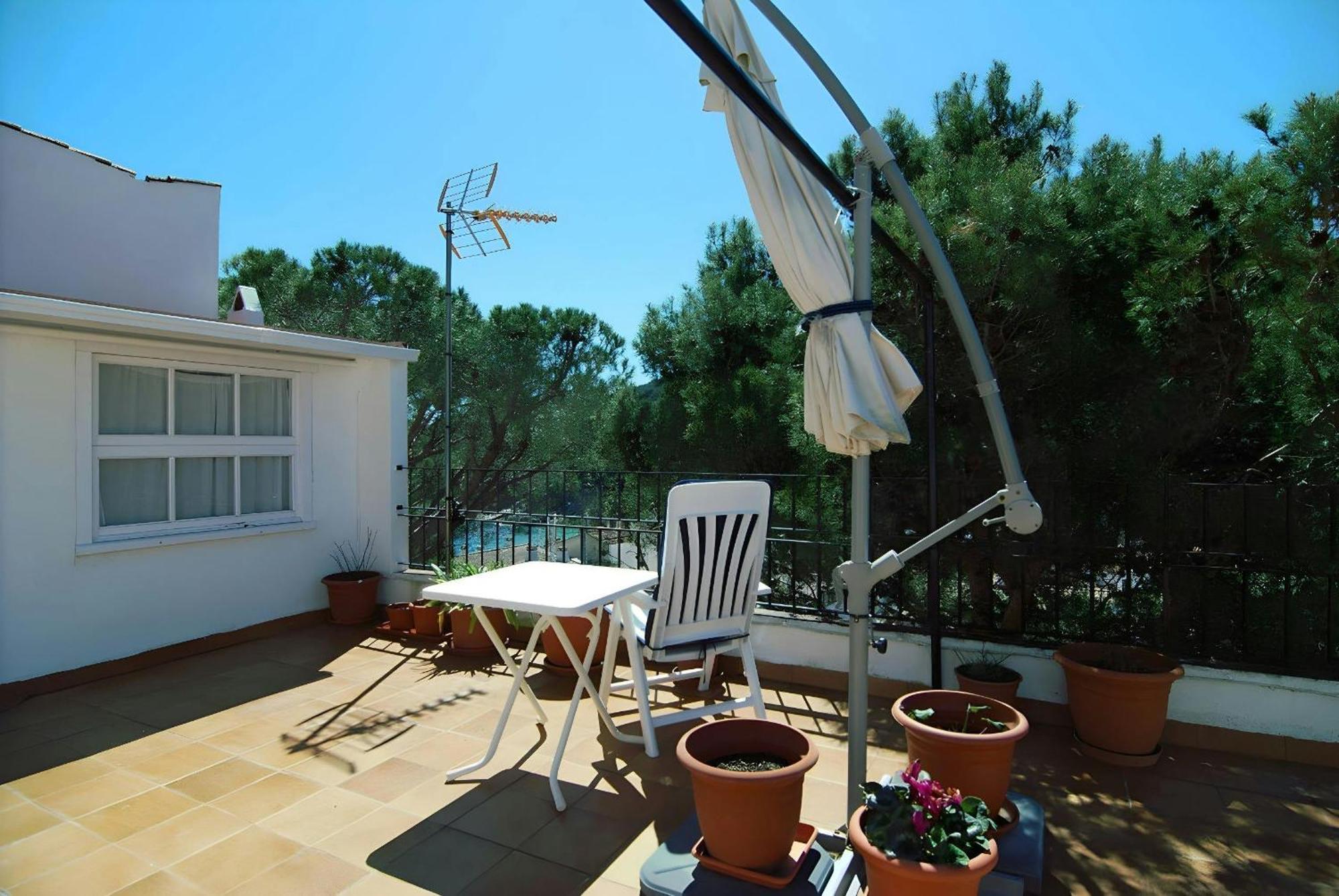 Tamariu Roca Rubia 1- Very Cozy, Terrace And Balcony With Stunning Views Exterior foto